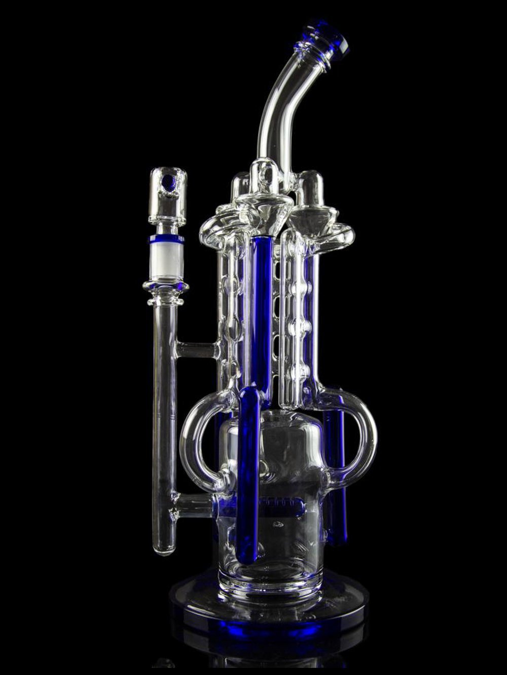 Space Station Recycler Bong Fat Buddha Glass