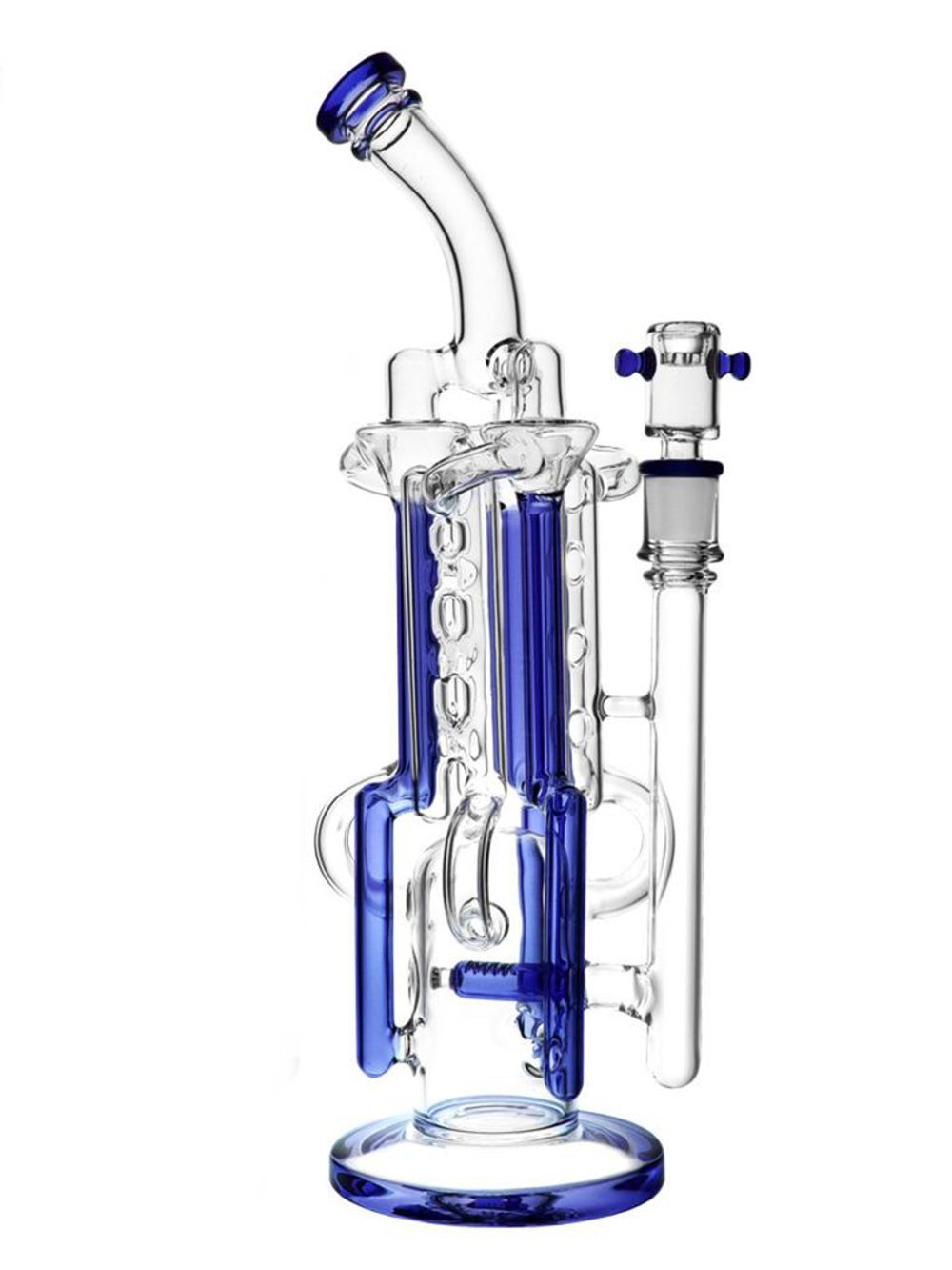 Space Station Recycler Bong Fat Buddha Glass
