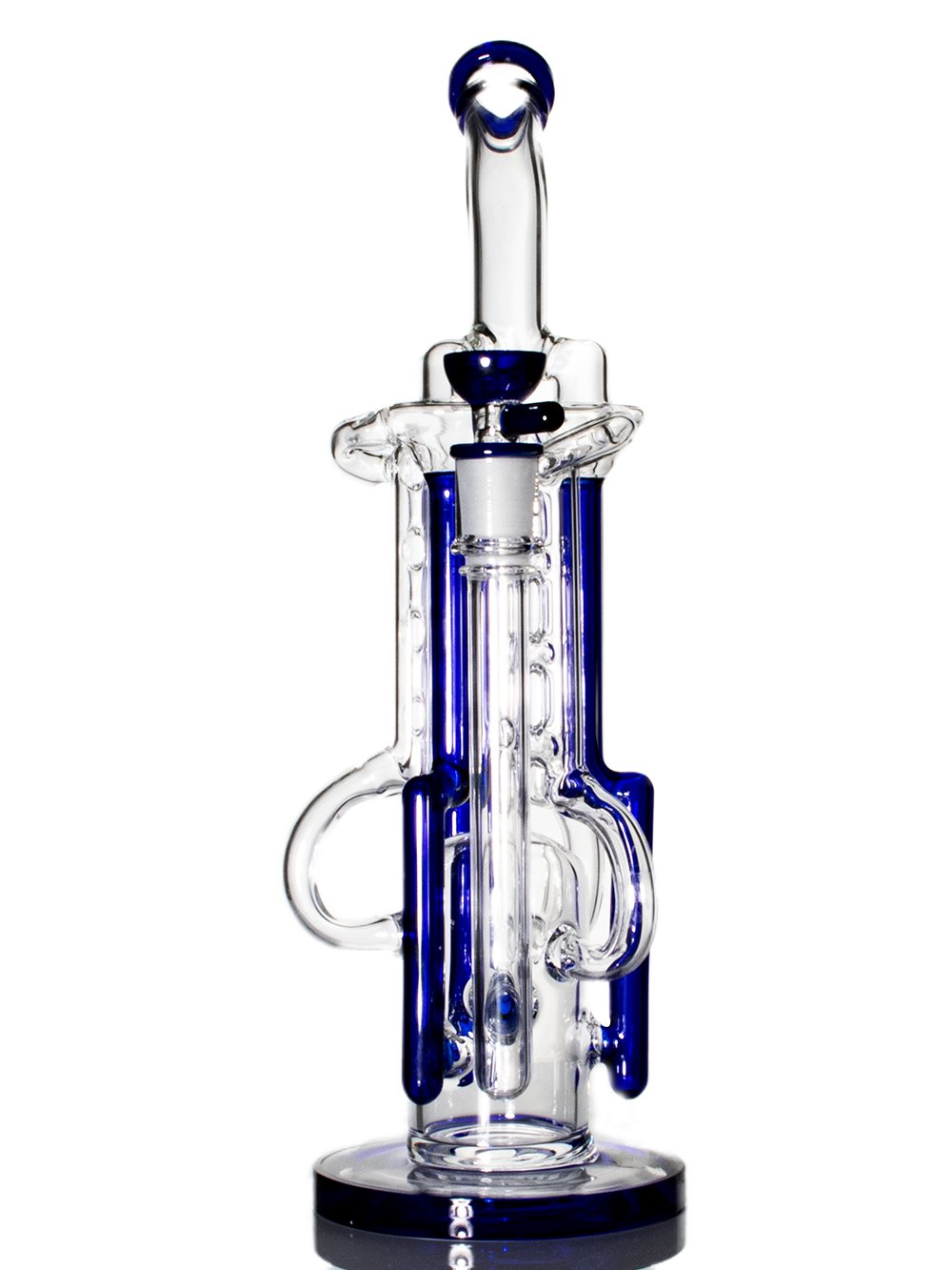 Space Station Recycler Bong Fat Buddha Glass