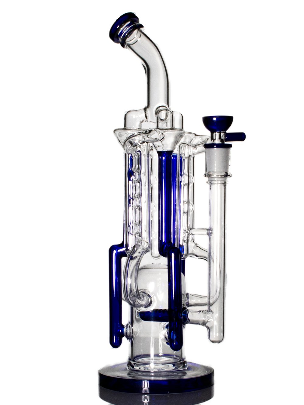 Space Station Recycler Bong Fat Buddha Glass