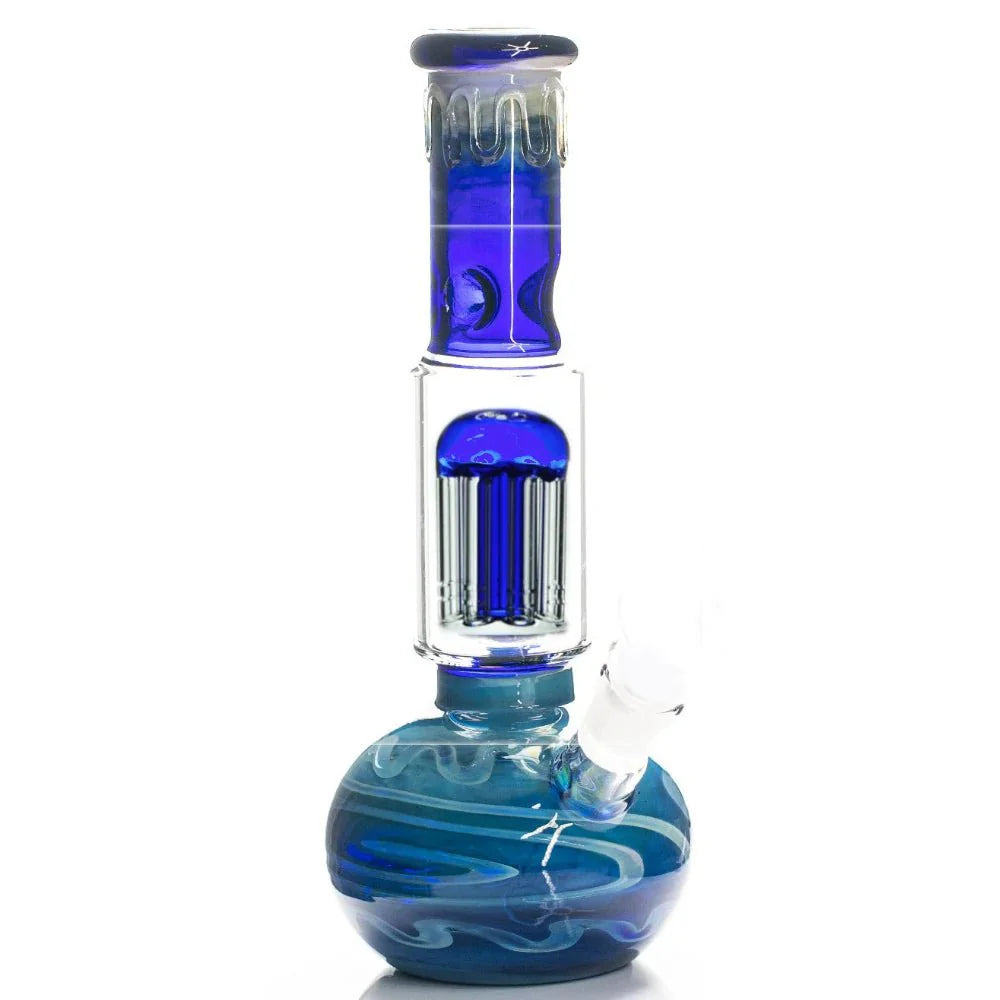Fat Buddha Glass Bong Spiral Jettie Bong