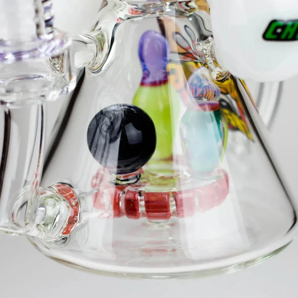 Cheech Glass Bong The Bowler Rig Bong