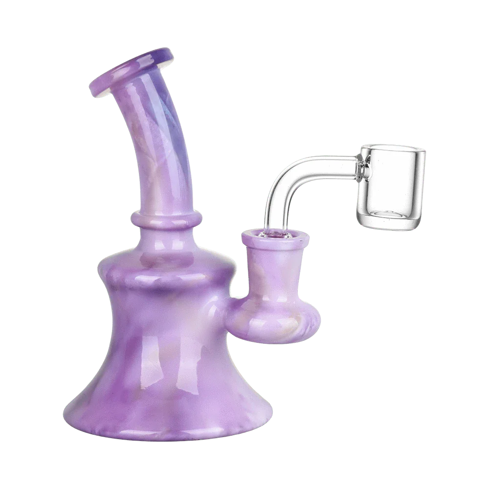 Fat Buddha Glass Bong Tie Dye Mini Dab Rig