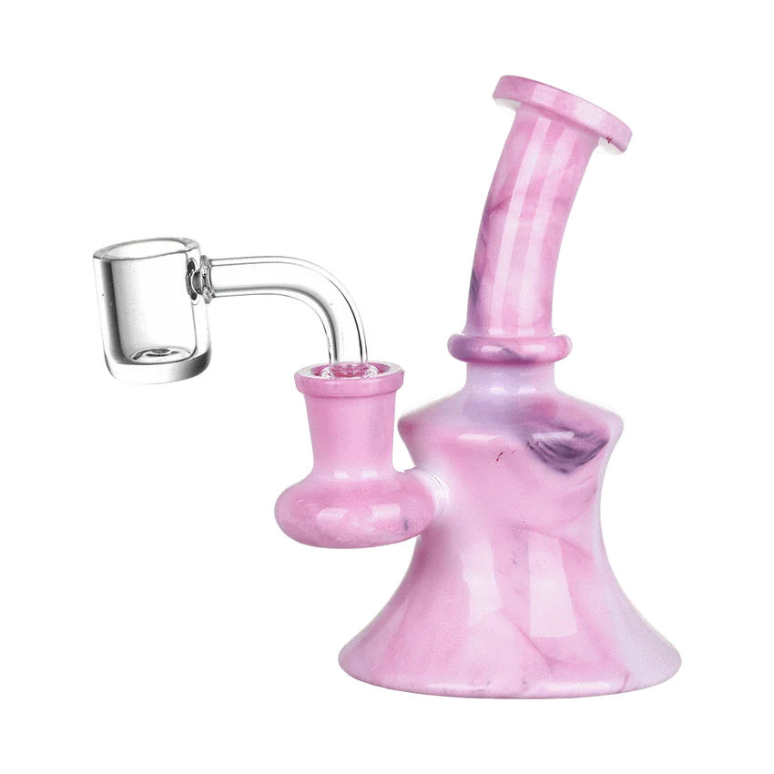 Fat Buddha Glass Bong Tie Dye Mini Dab Rig