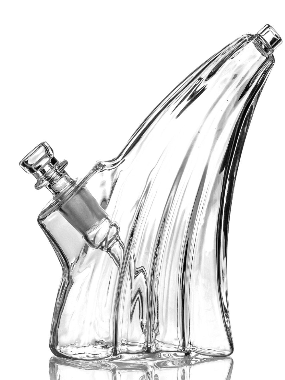 Wave Bubbler Grav Bong Fat Buddha Glass