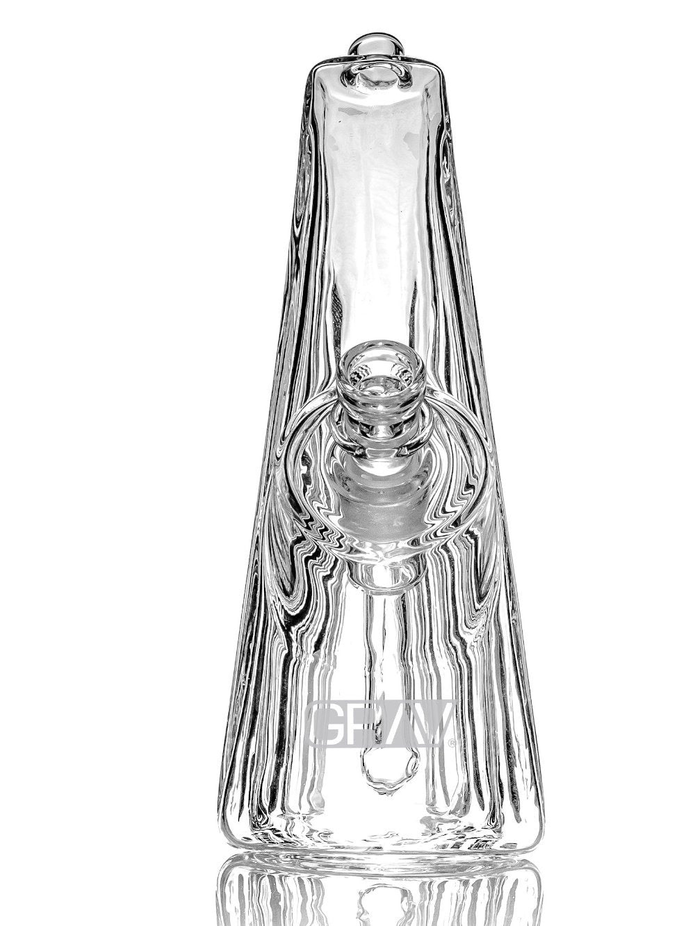 Wave Bubbler Grav Bong Fat Buddha Glass