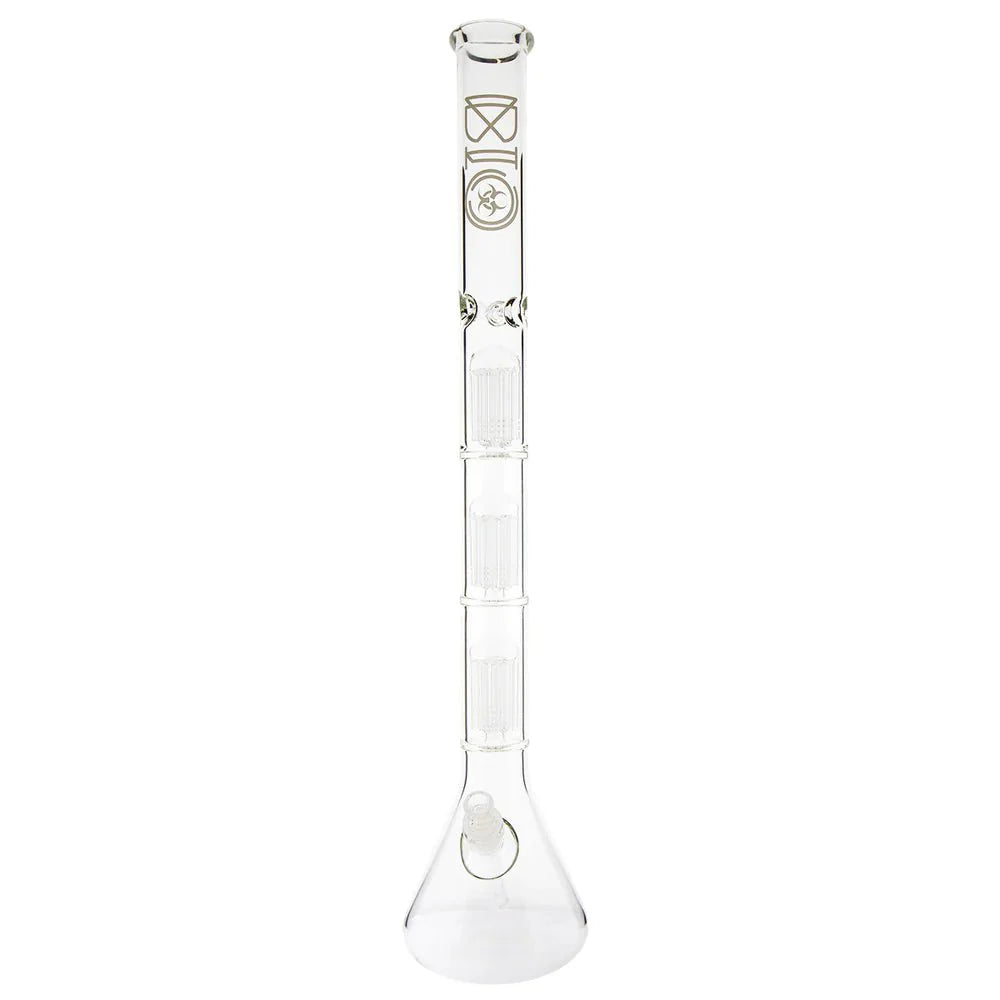 Biohazard Bong White 26in Beaker Bong