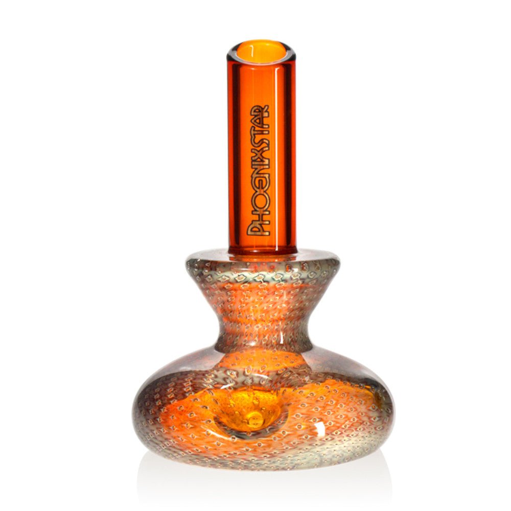 Fat Buddha Glass Bubble Trap Fumed Pipe