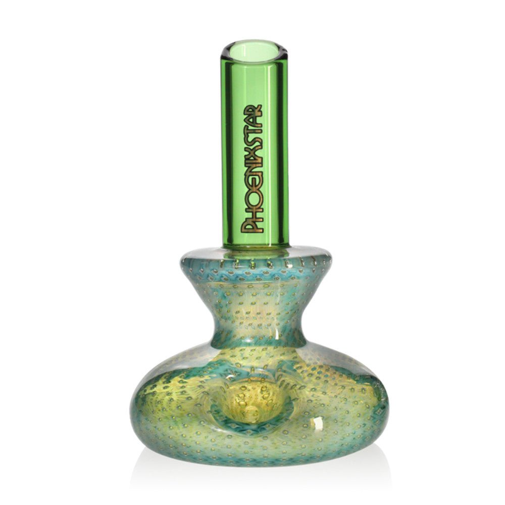 Fat Buddha Glass Bubble Trap Fumed Pipe