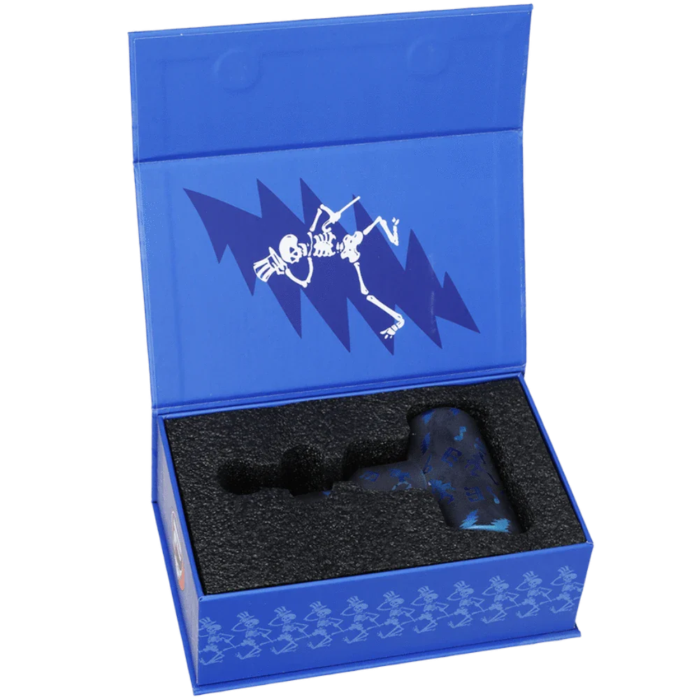 Pulsar Bubbler Grateful Dead Etched Hammer Bubbler