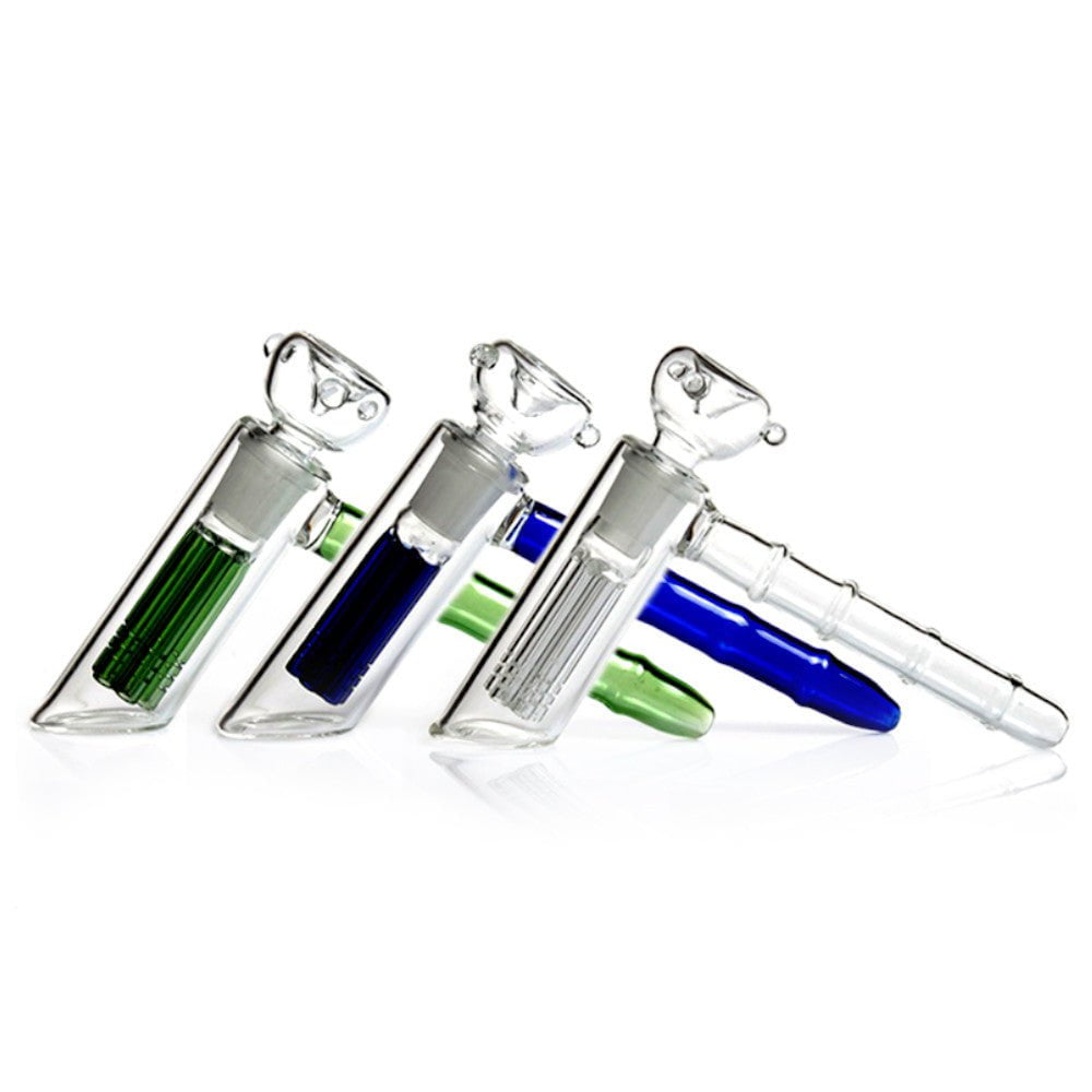 Fat Buddha Glass Bubbler Green Matrix Bubbler