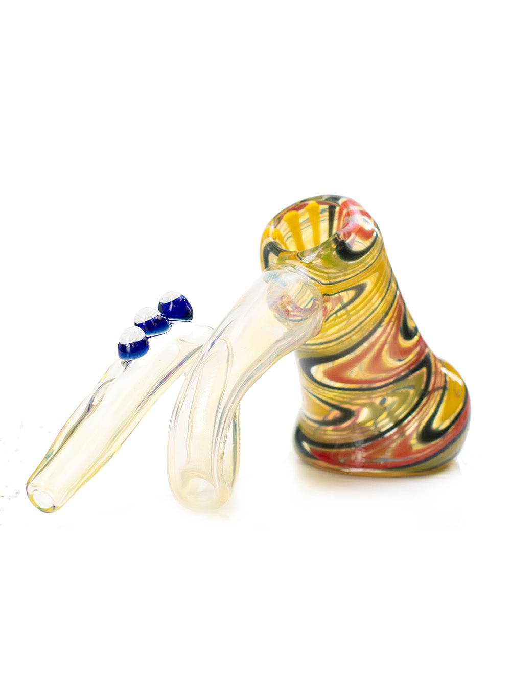 Fat Buddha Glass Bubbler Twisted Hammer Bubbler