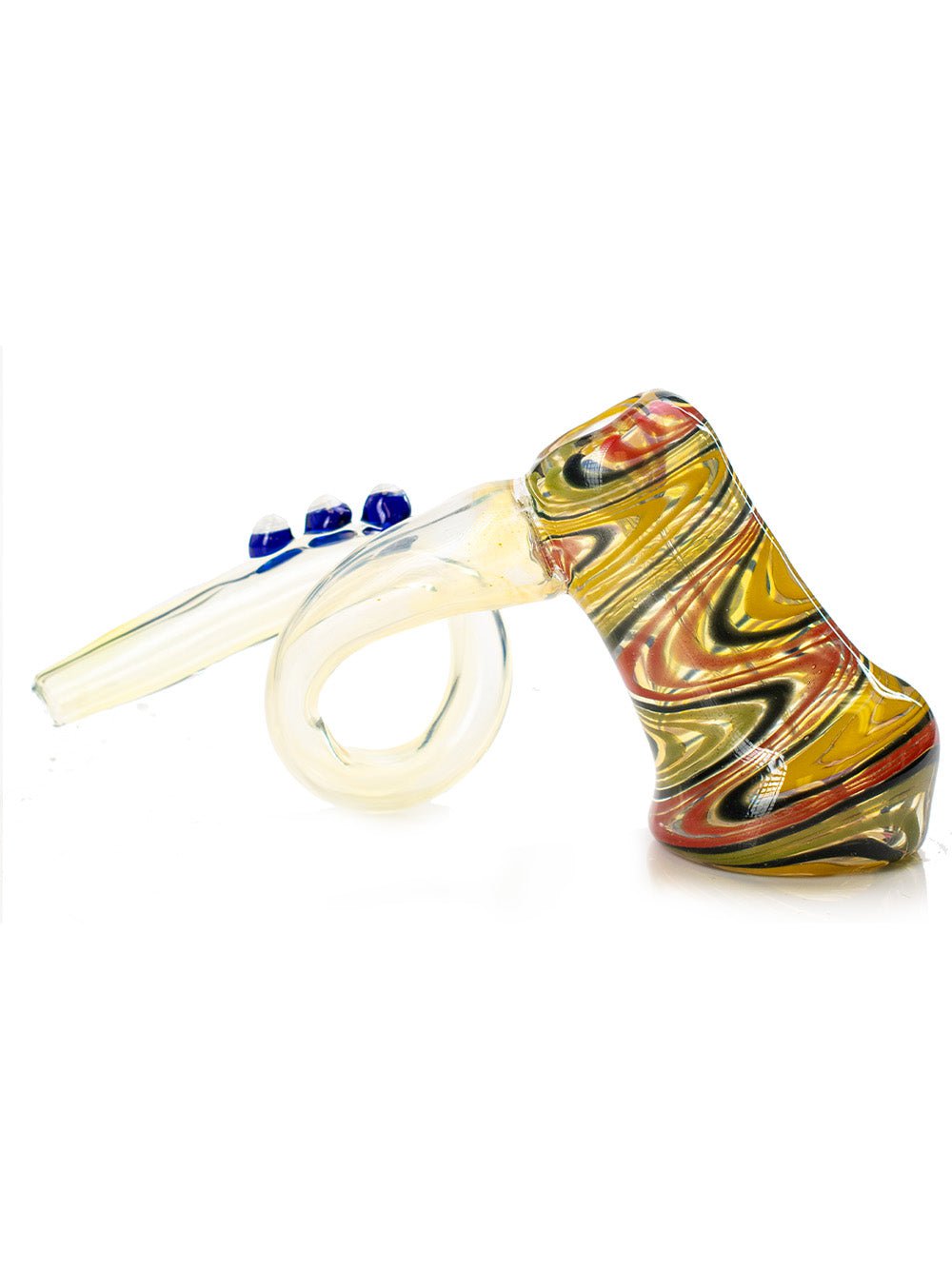 Fat Buddha Glass Bubbler Twisted Hammer Bubbler