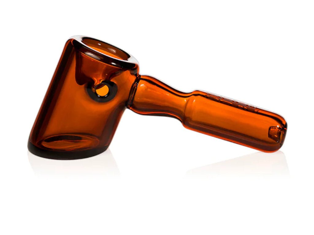 Fat Buddha Glass Hammer Hand Pipe