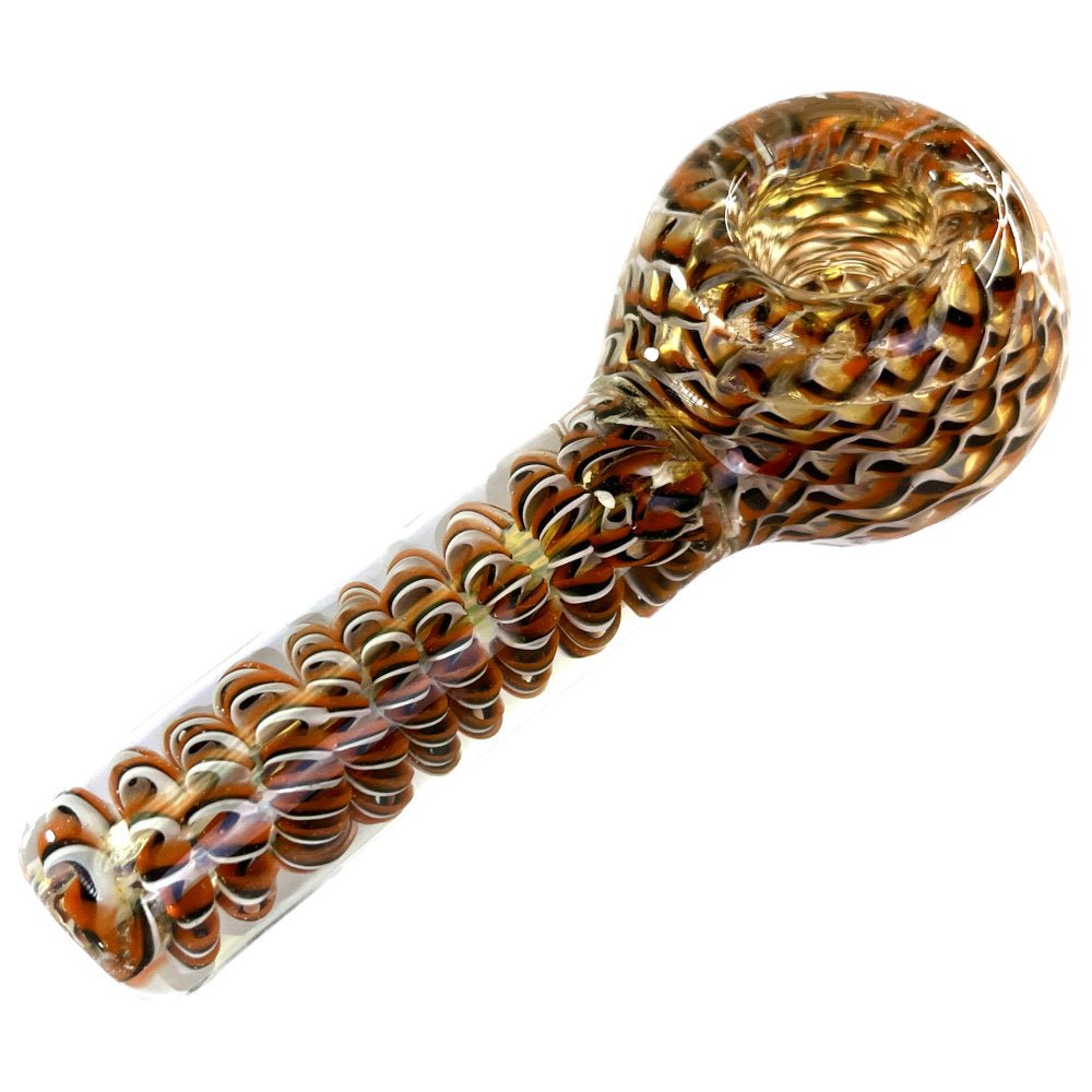 Fat Buddha Glass Pipe 3D Built In Screen Pipe