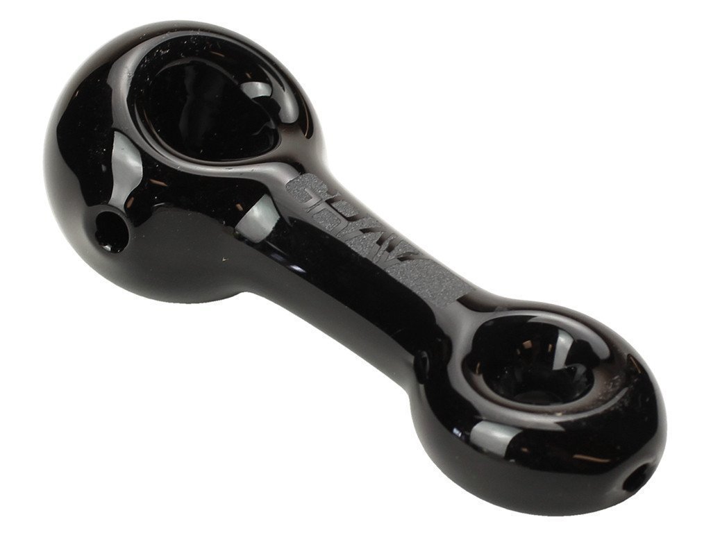 Grav Pipe Black Mini Fat Buddha Glass 