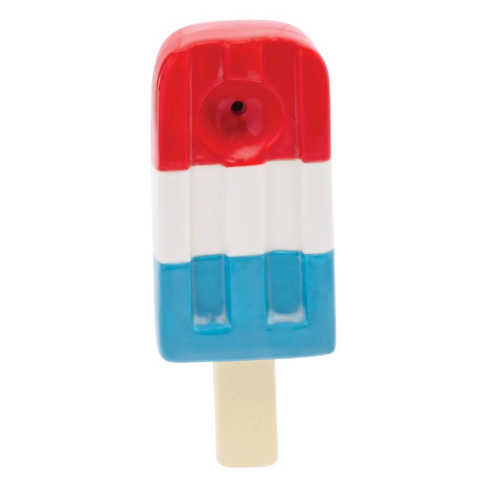 Fat Buddha Glass Pipe Ceramic Popsicle Pipe