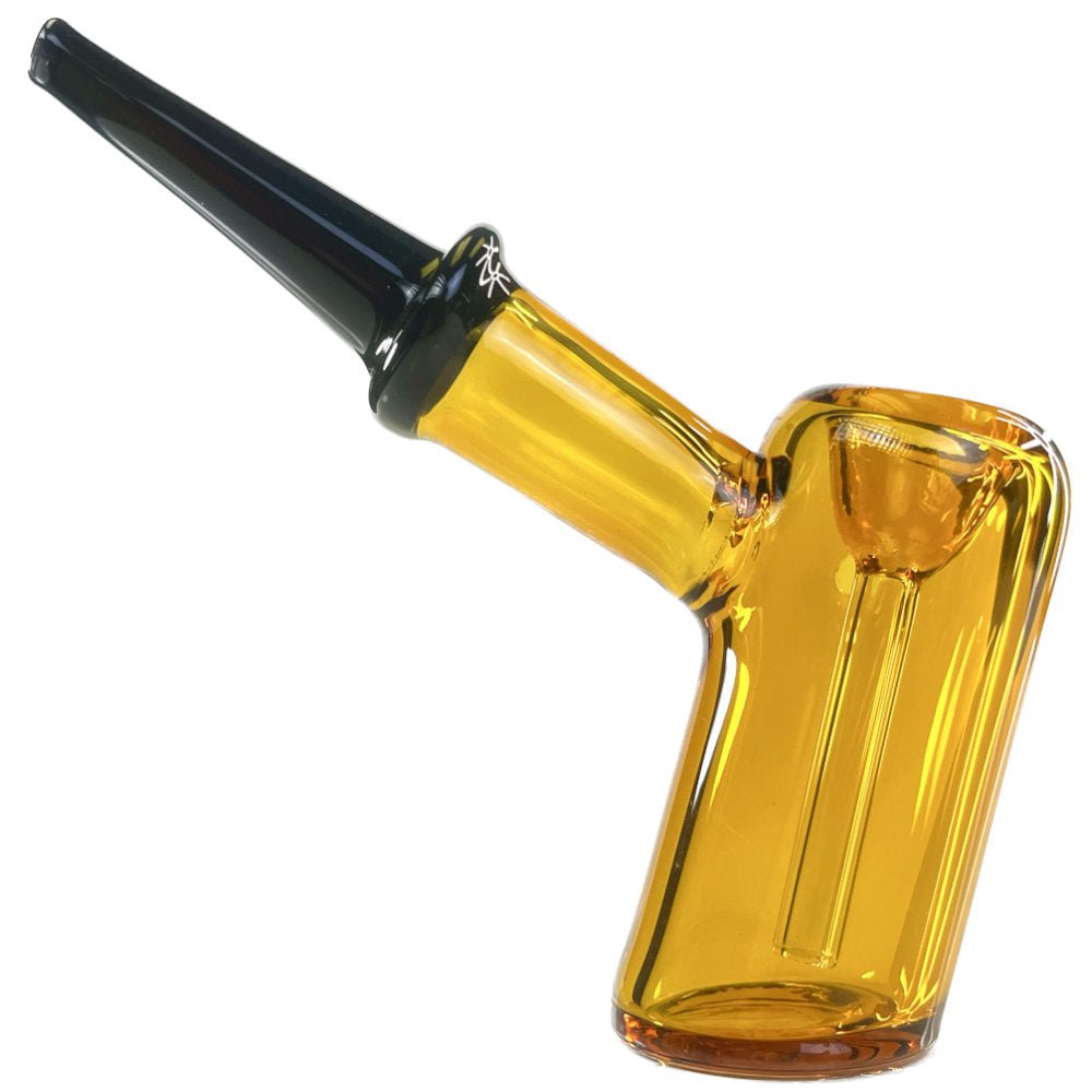 Fat Buddha Glass Pipe Clear Glass Sherlock Smoking Pipe