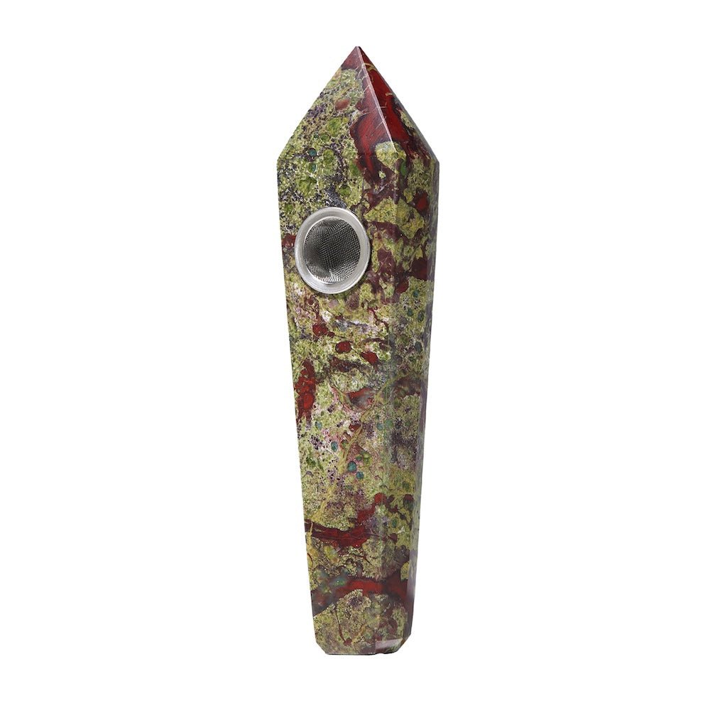 Astral Project Pipe Dragons Blood Gemstone Jewel Pipe