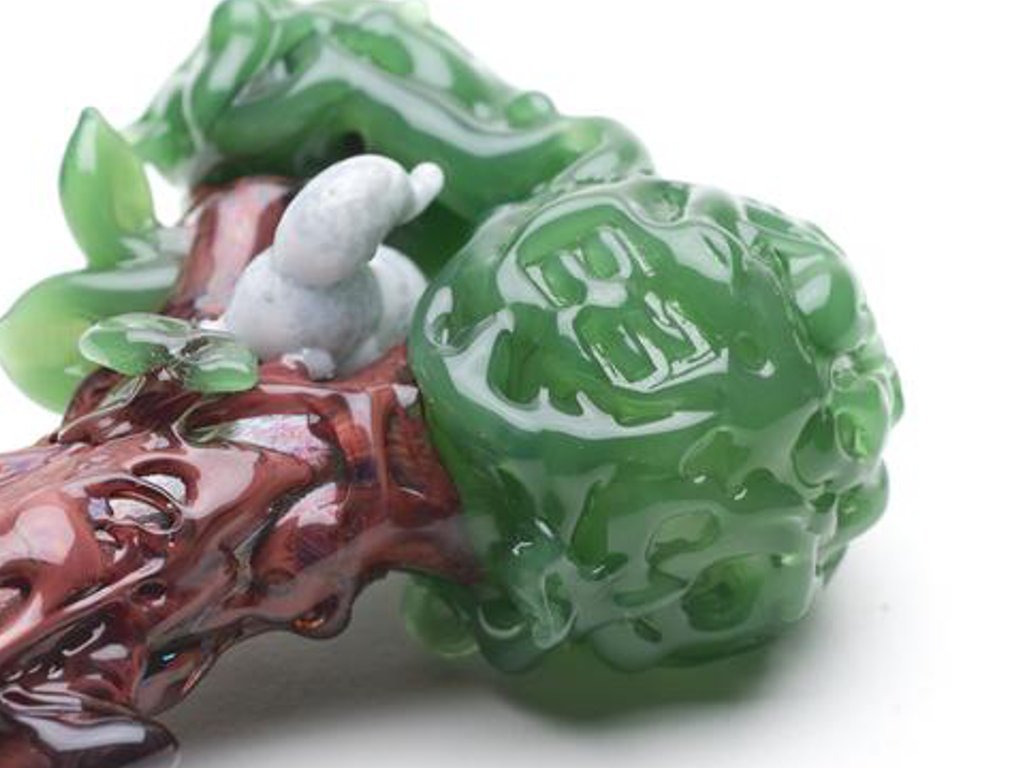 Empire Glassworks Squirrel's Nest Pipe Fat Buddha Glass