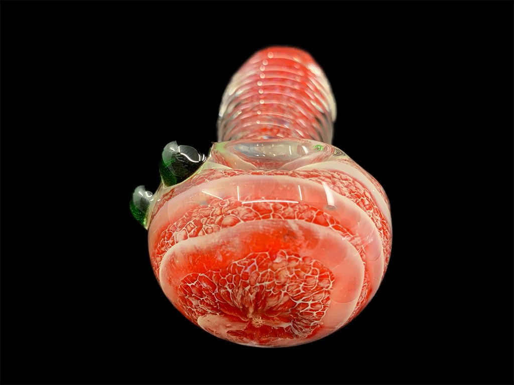 Fire & Ice Glass Pipe Fat Buddha Glass