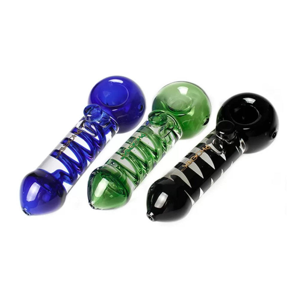 Phoenix Pipe Freezable Coil Glass Pipe