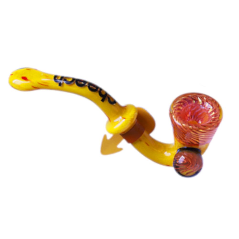 Cheech Glass Pipe Fumed Marble Sherlock Pipe