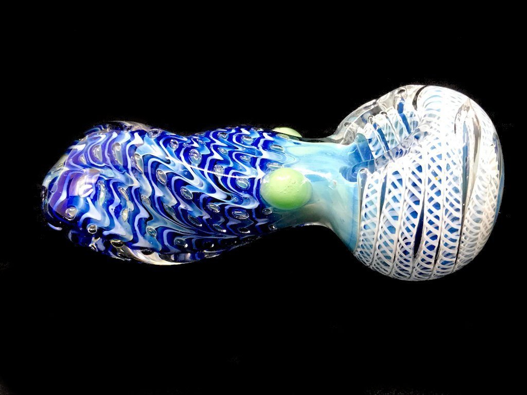 Heavy Twist Pipe Fat Buddha Glass