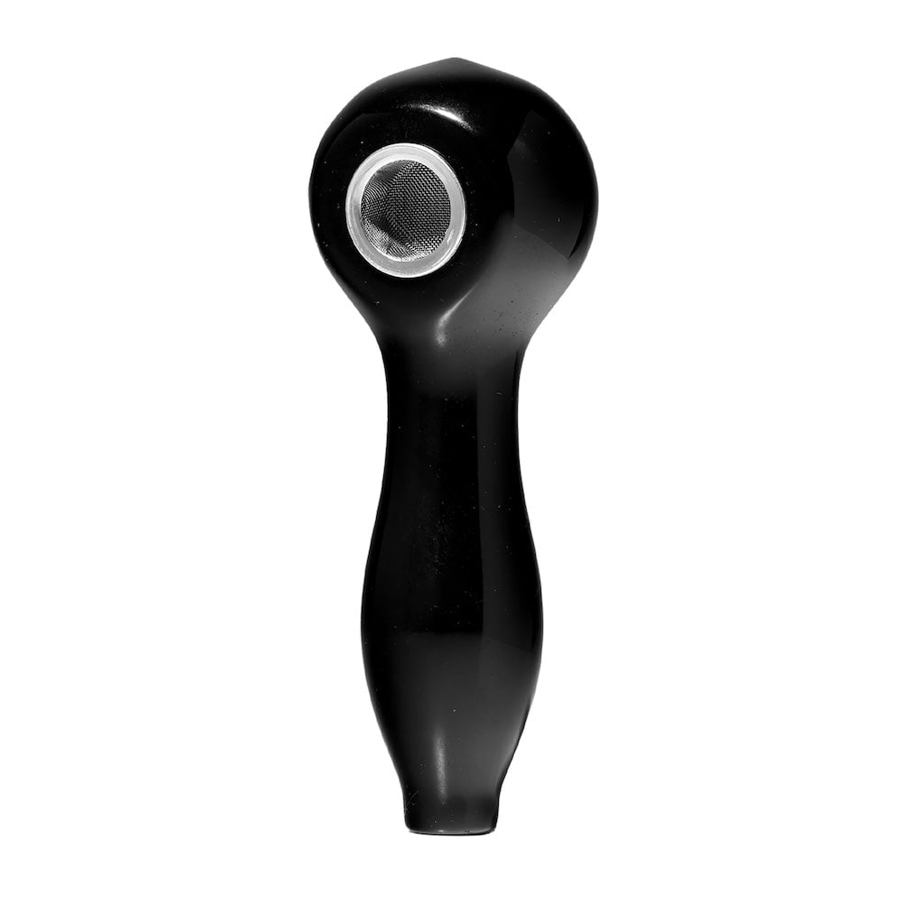 Astral Project Pipe Obsidian Gemstone Spoon Pipe