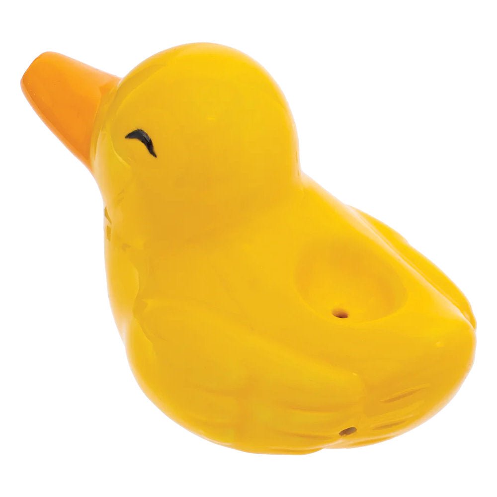 Fat Buddha Glass Pipe Rubber Ducky Pipe