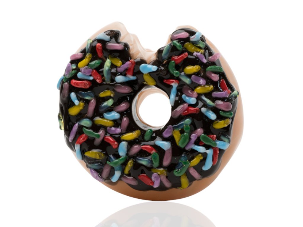 Sprinkle Donut Pipe Fat Buddha Glass