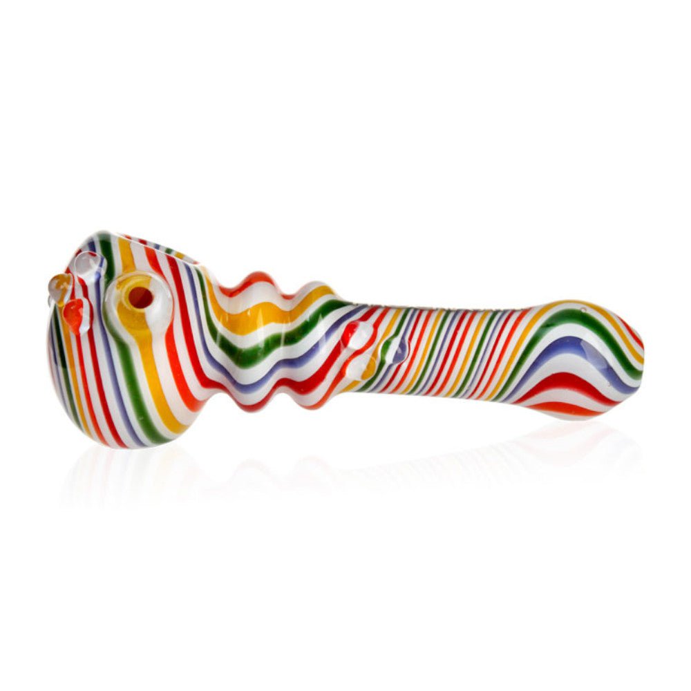 Fat Buddha Glass Stacked Glass Pipe