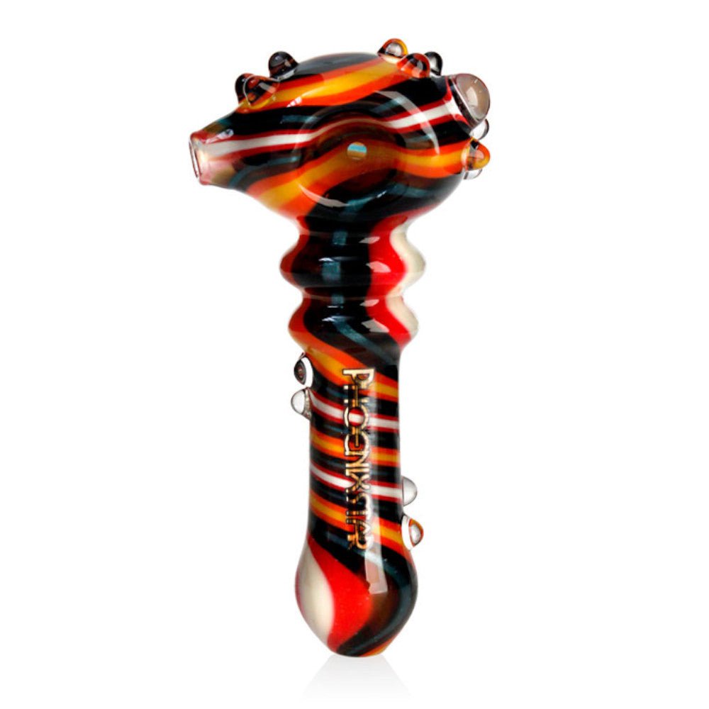 Fat Buddha Glass Stacked Glass Pipe